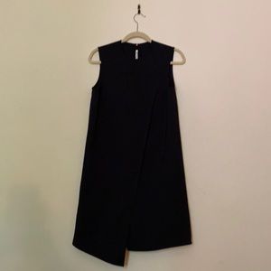 Acne black tunic dress